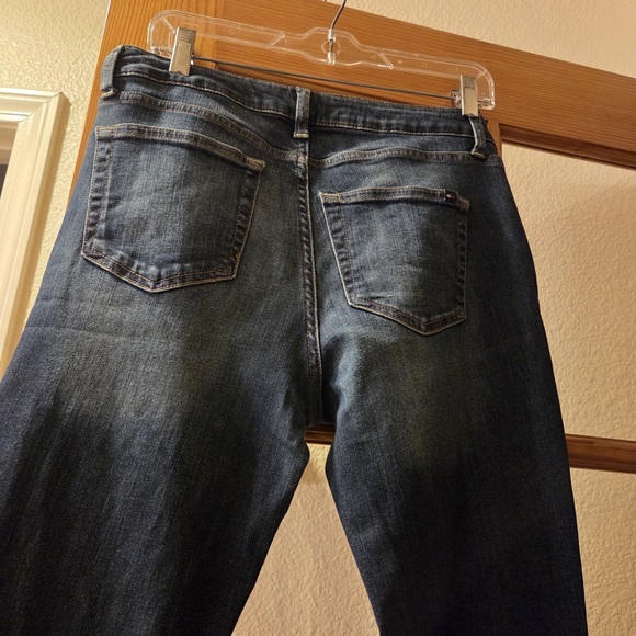 Tommy Hilfiger Dark Blue Straight Leg Jeans - Picture 5 of 9